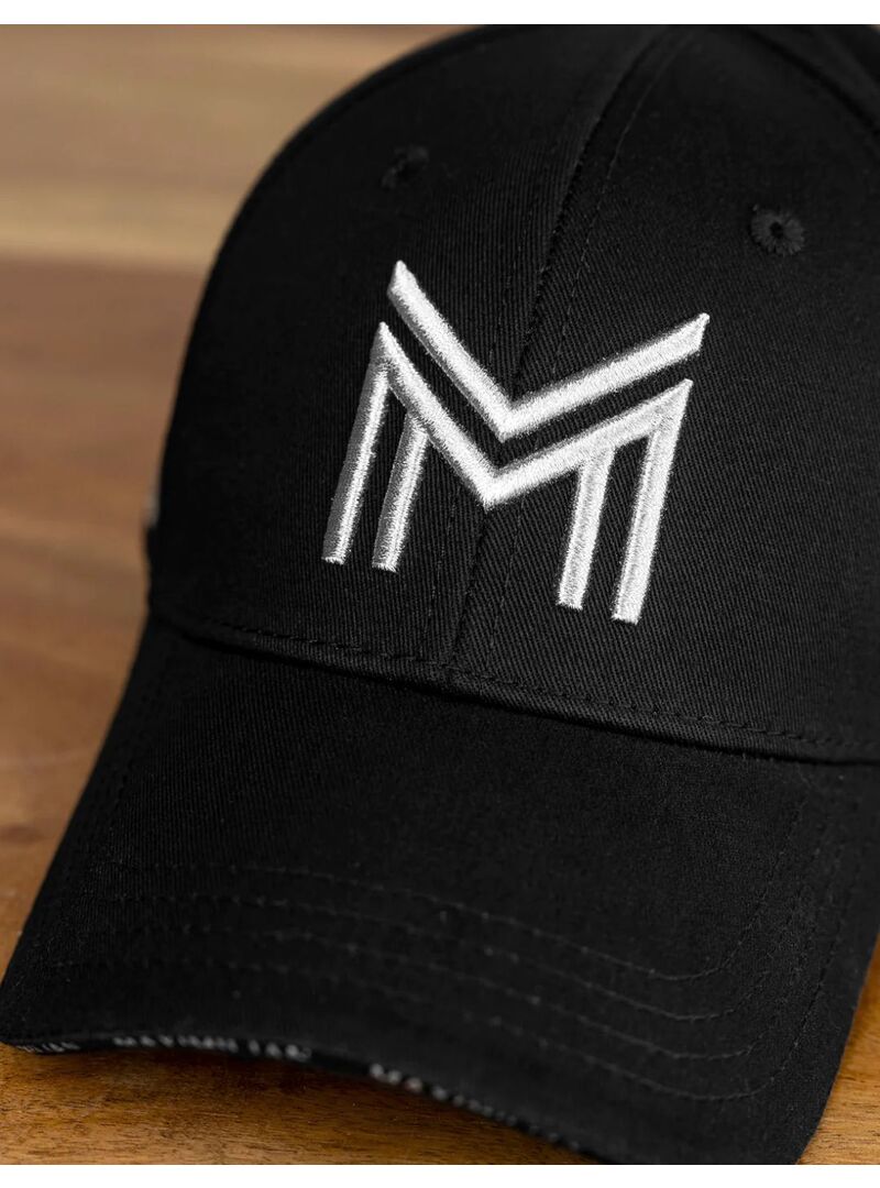 Gorra Maximilian Negro/Plateado