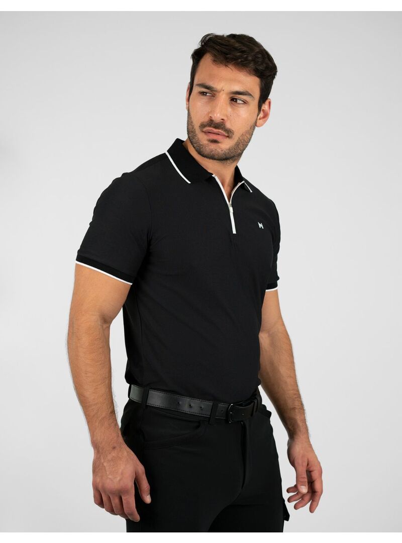 Polo Core Hombre Maximilian Negro