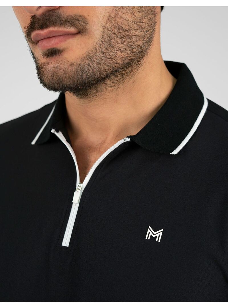 Polo Core Hombre Maximilian Negro