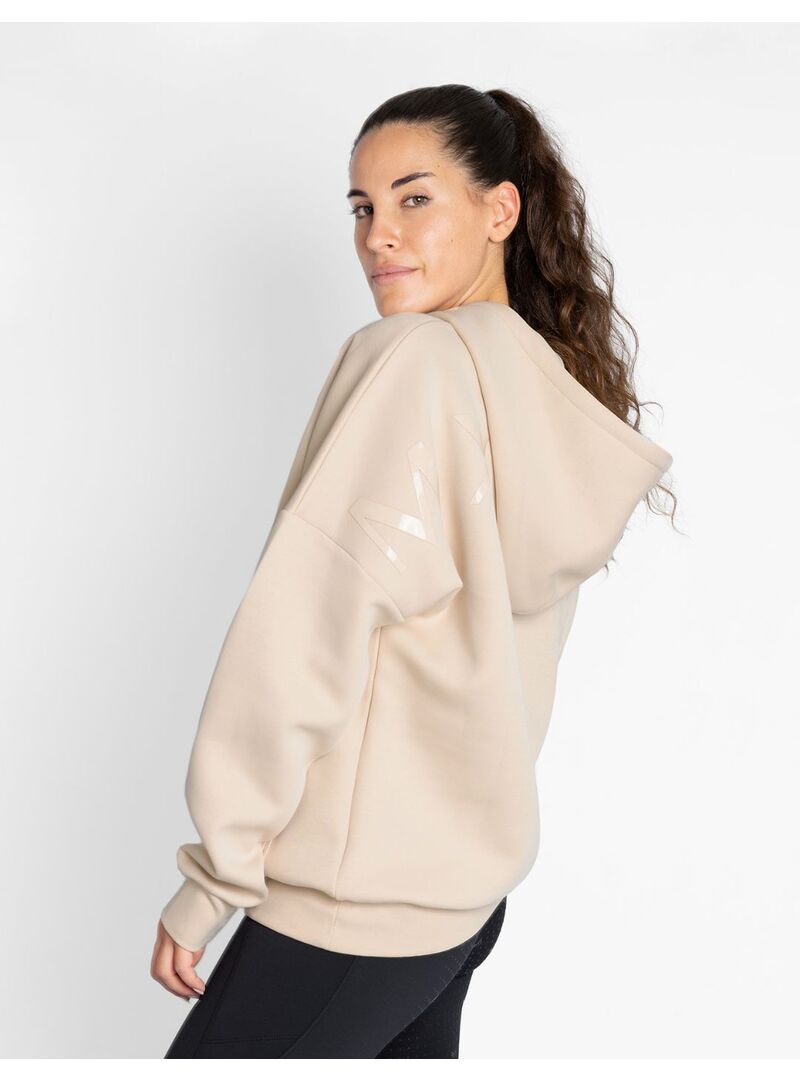 Sudadera con Capucha Icon Unisex Oversized Maximilian Beige