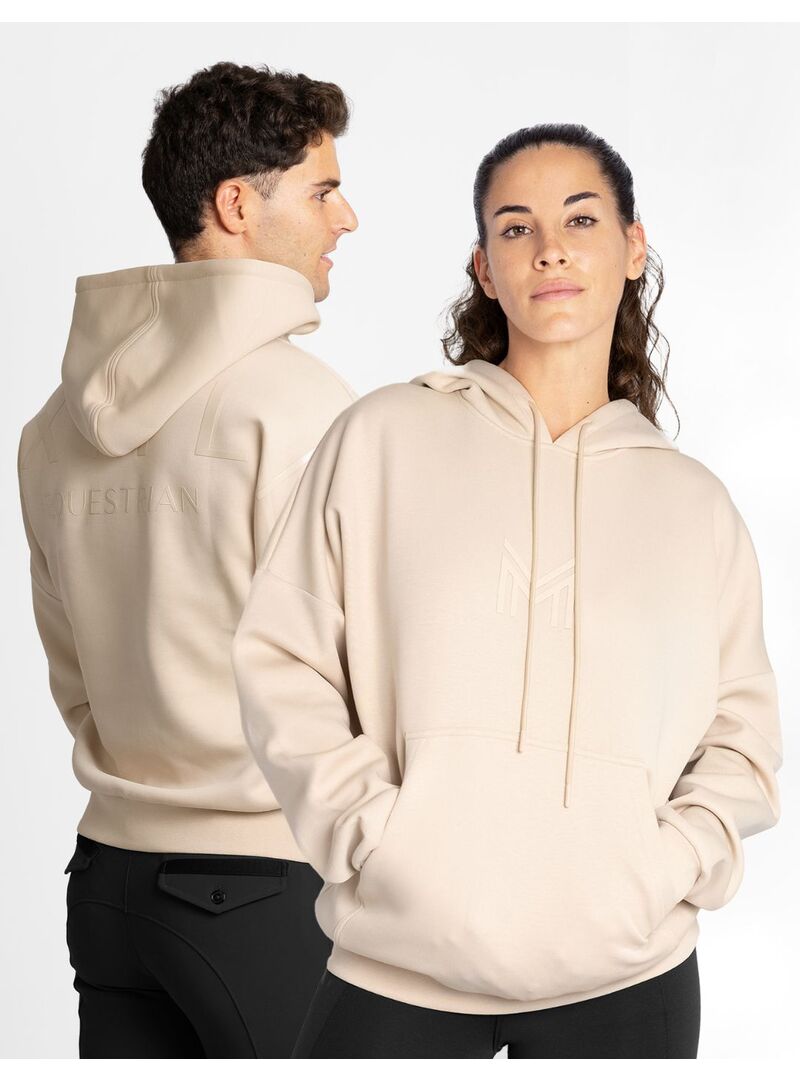 Sudadera con Capucha Icon Unisex Oversized Maximilian Beige