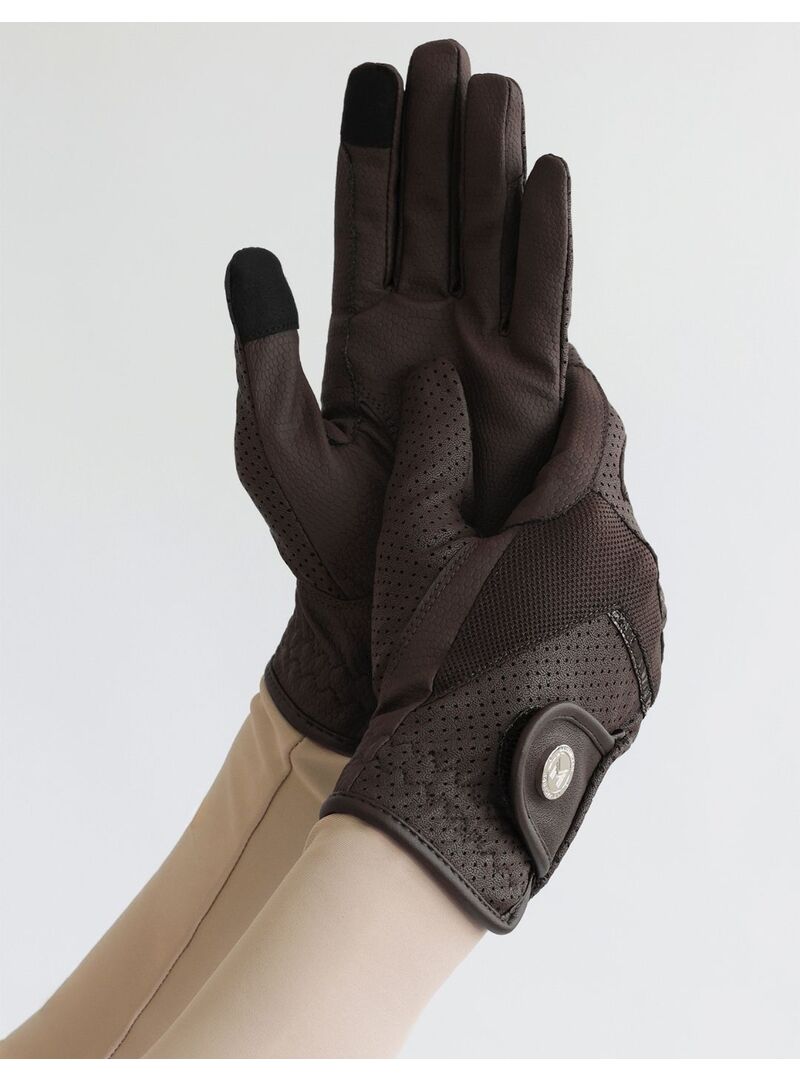 Guantes Max Riding Maximiliam Chocolate