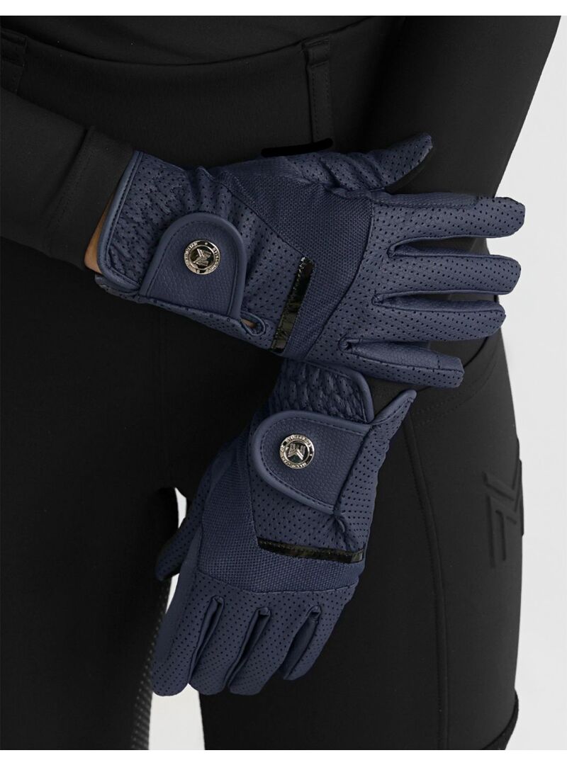 Guantes Max Riding Maximiliam Negro/Gris