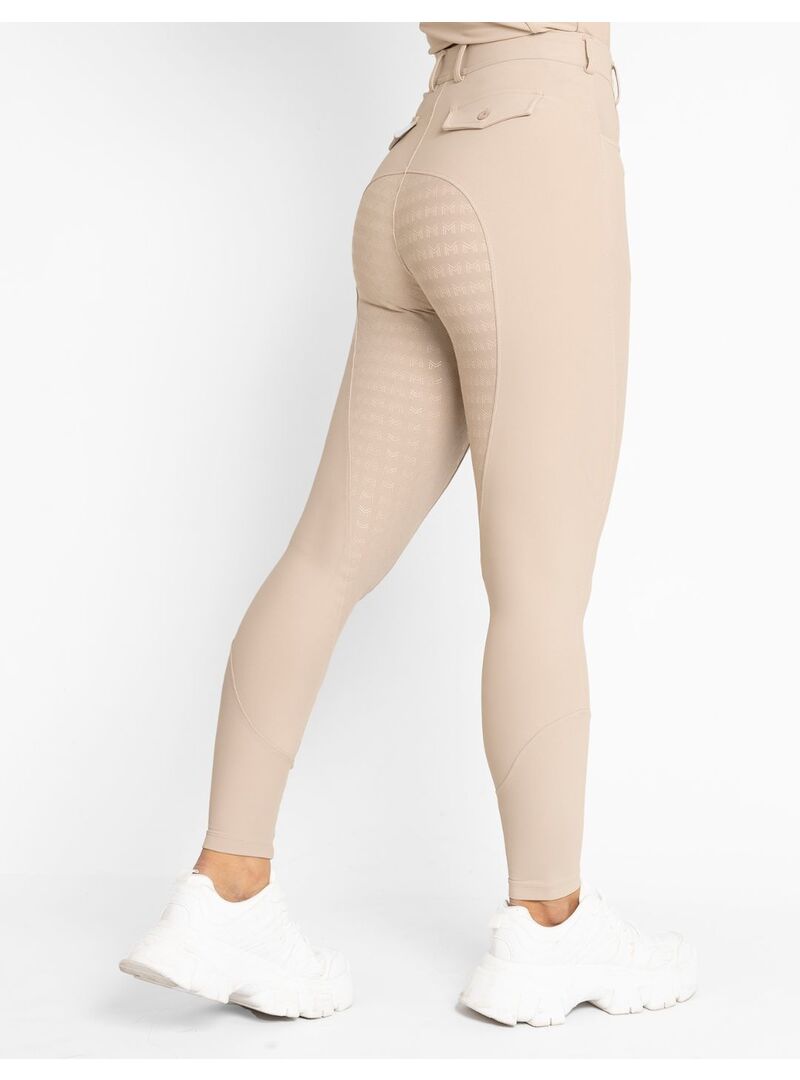 Pantalón Reflection Full Grip Mujer Maximilian Beige