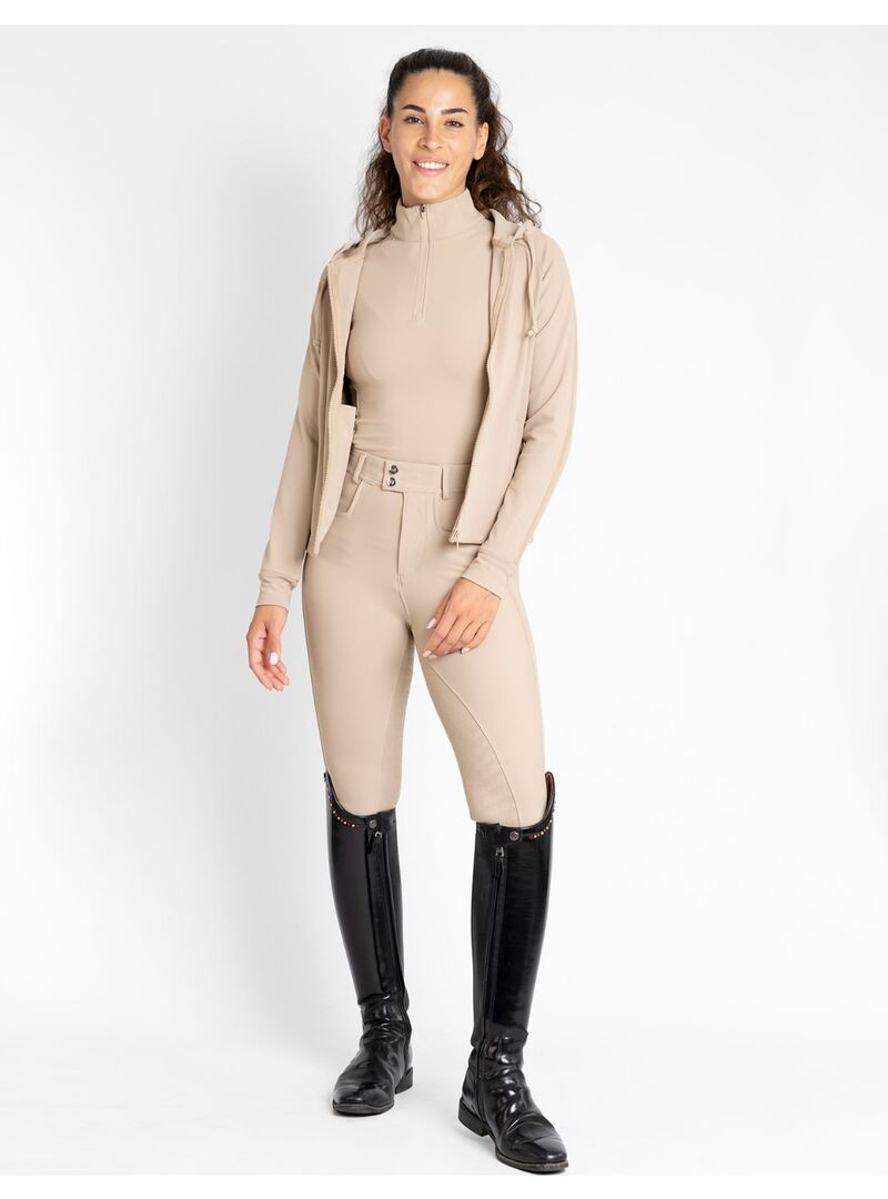 Pantalón Reflection Full Grip Mujer Maximilian Beige