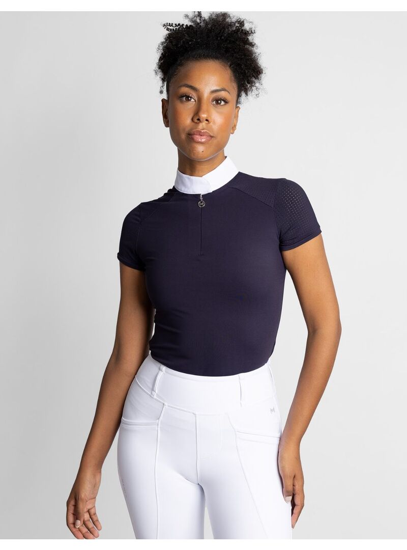 Polo Concurso Manga Corta Air Show Maximilian Negr