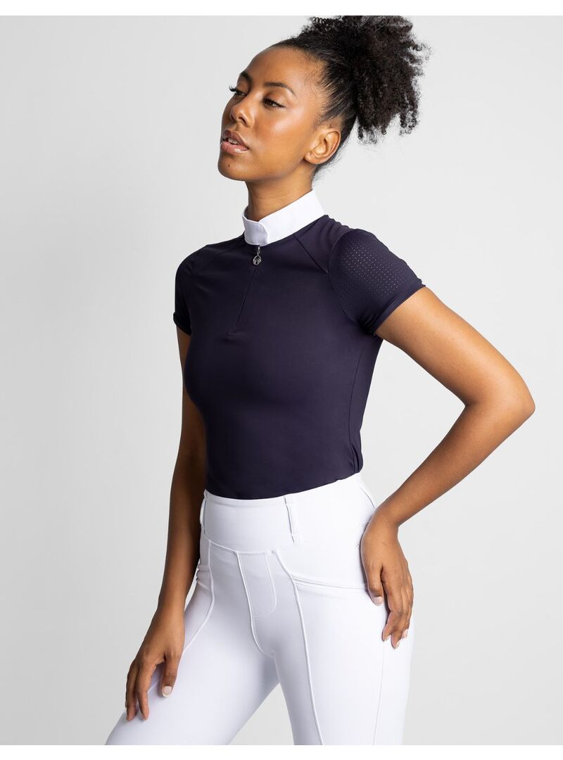 Polo Concurso Manga Corta Air Show Mujer Maximilian Marino