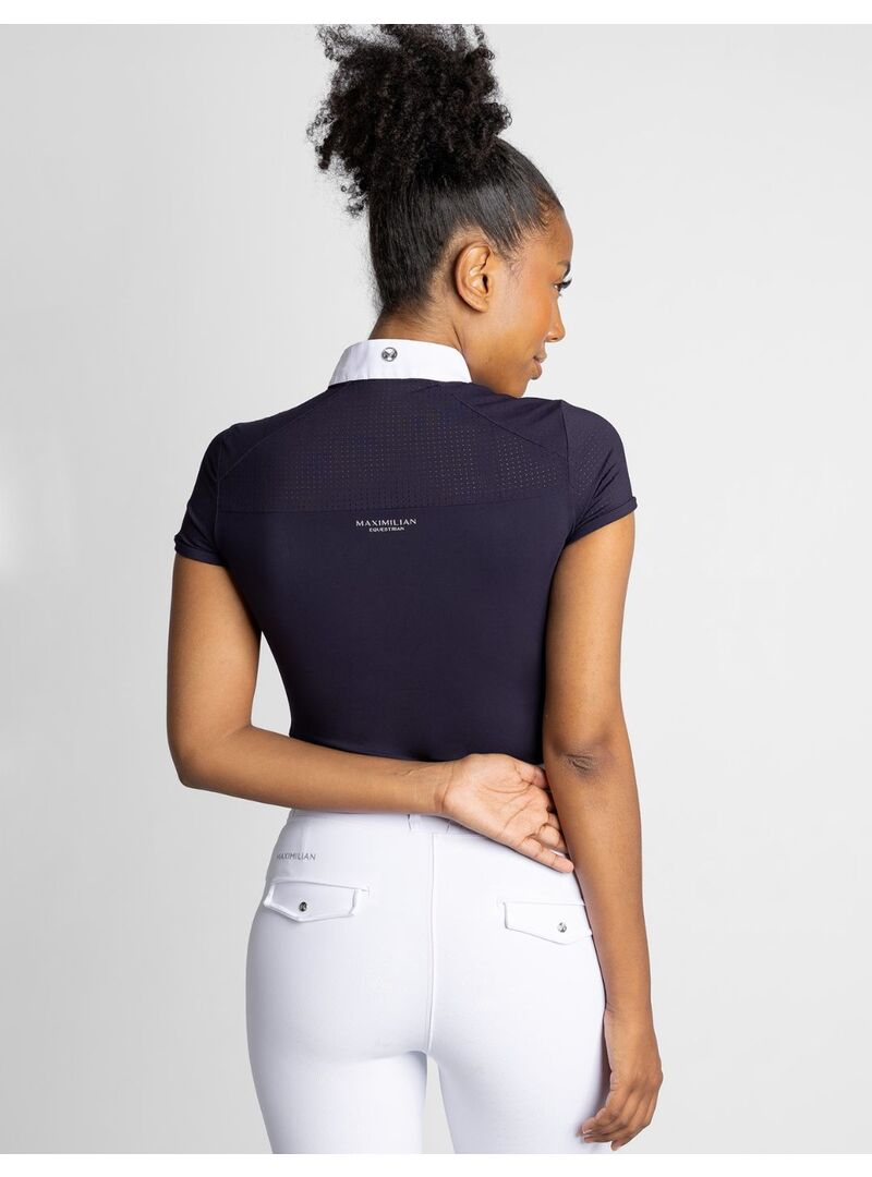 Polo Concurso Manga Corta Air Show Mujer Maximilian Marino