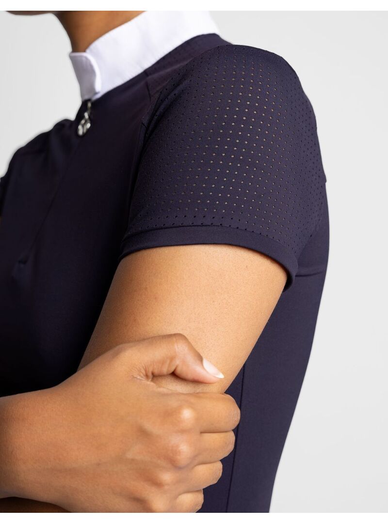 Polo Concurso Manga Corta Air Show Mujer Maximilian Marino