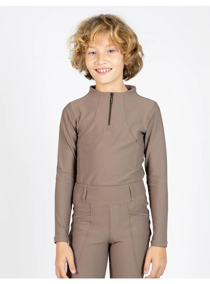 Base Layer Manga Larga Junior Maximilian Nougat