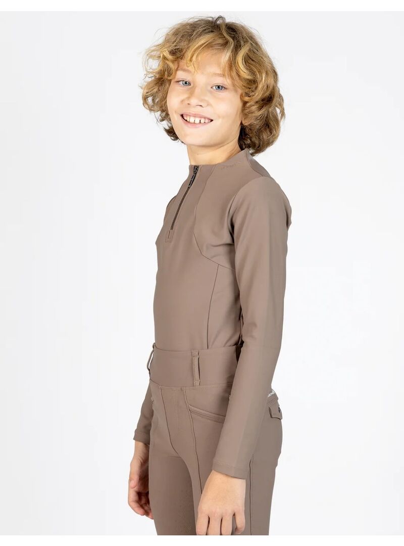 Base Layer Manga Larga Junior Maximilian Nougat