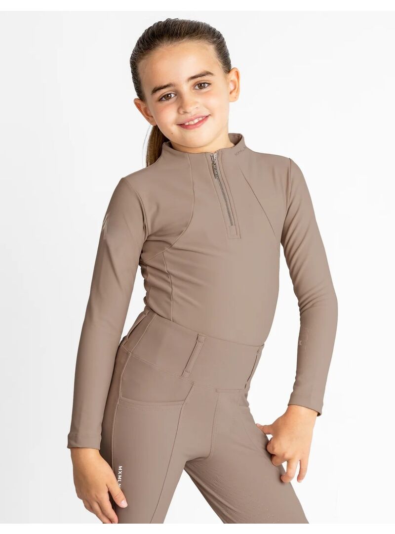 Base Layer Manga Larga Junior Maximilian Nougat