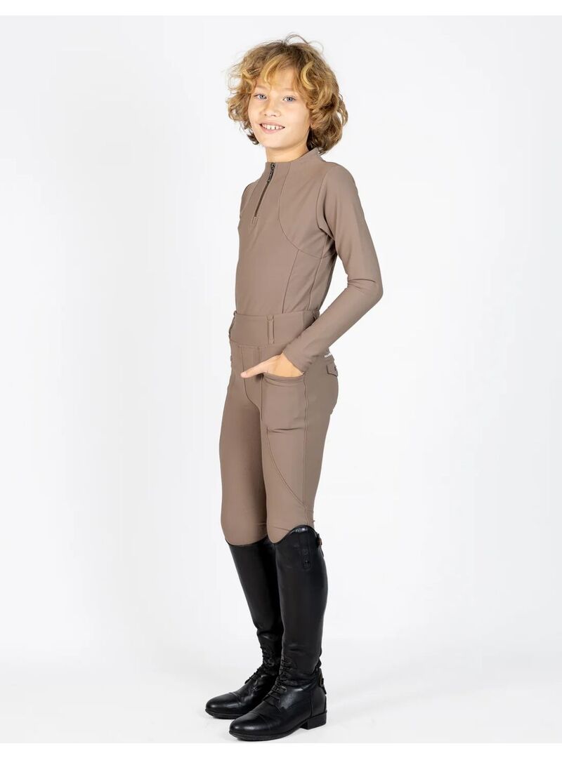 Base Layer Manga Larga Junior Maximilian Nougat