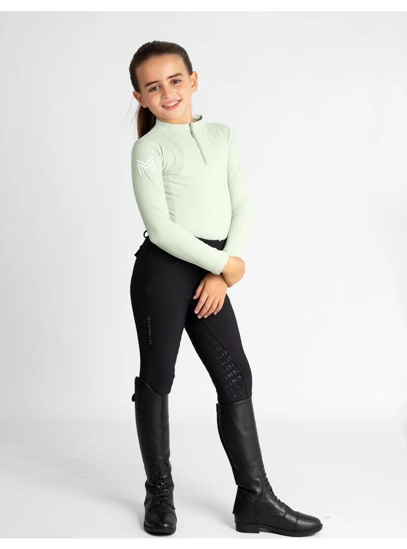 Base Layer Manga Larga Junior Maximilian Sage Green