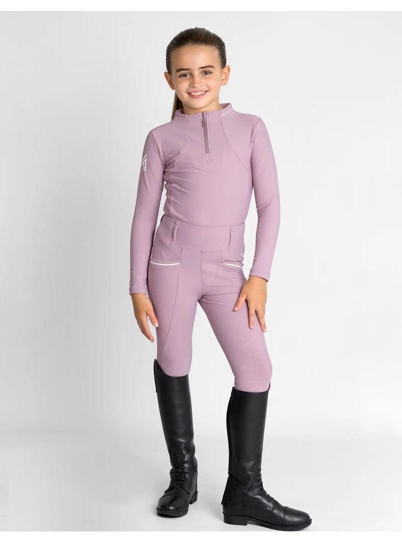 Base Layer Manga Larga Junior Maximilian Mauve