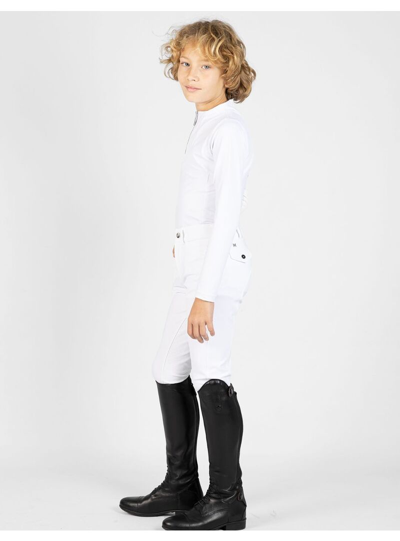 Pantalón YR Performance Junior Full Grip Maximilian Blanco