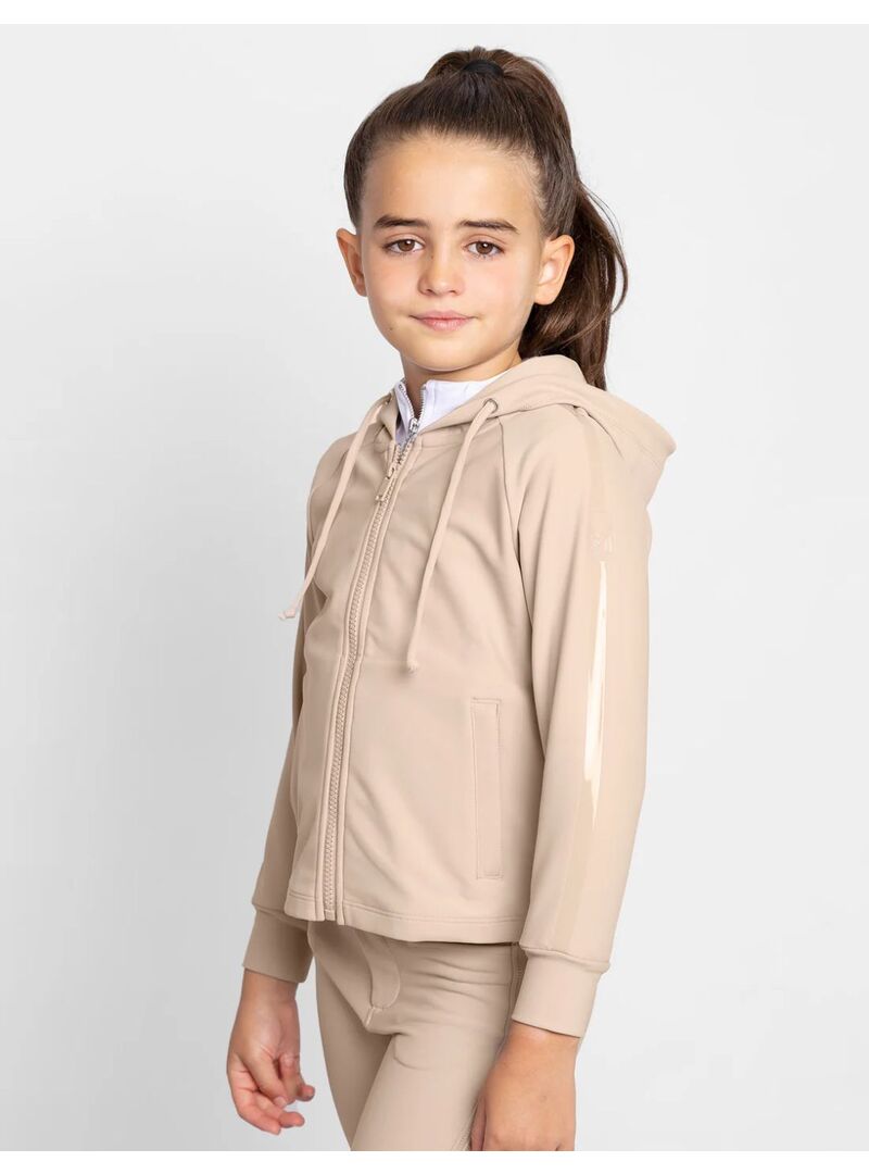Sudadera con Cremallera Reflection Junior Maximilian Beige