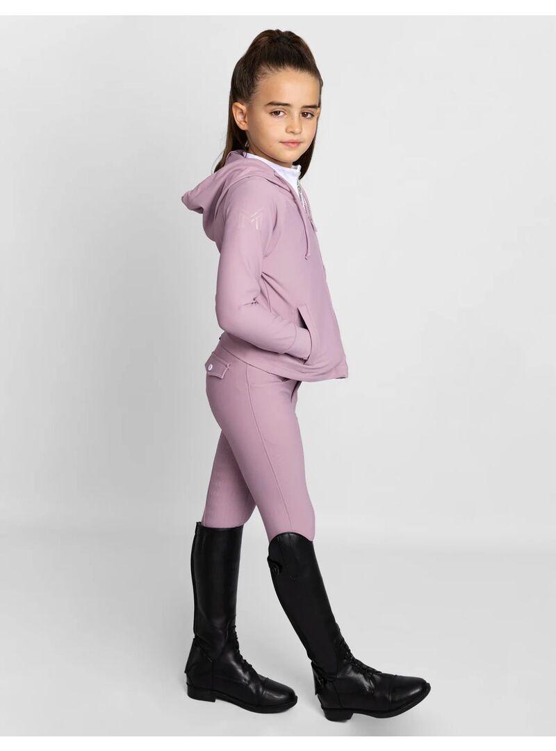 Sudadera con Cremallera Reflection Junior Maximilian Mauve