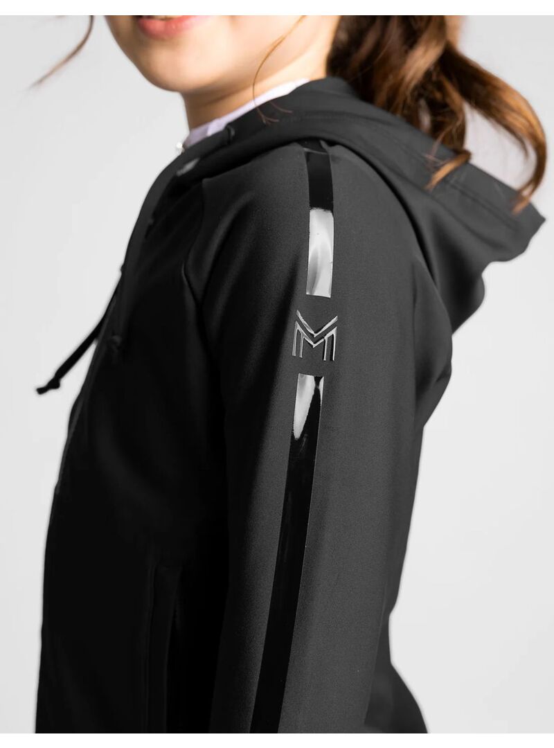 Sudadera con Cremallera Reflection Junior Maximilian Negro