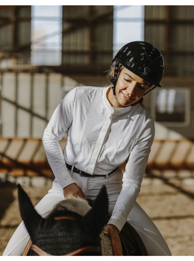 Camisa Equithème “Julia” Mujer Blanco