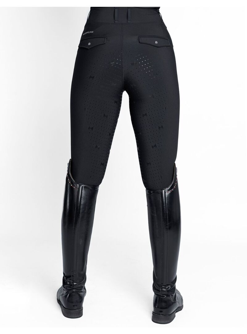 Mallas Pro Riding Knee Grip Mujer Maximilian Negro