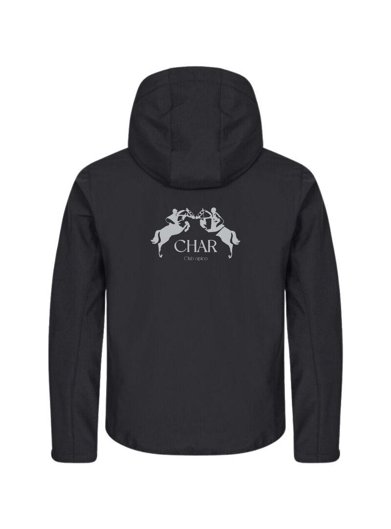Chaqueta Mujer Softshell CHAR Negro