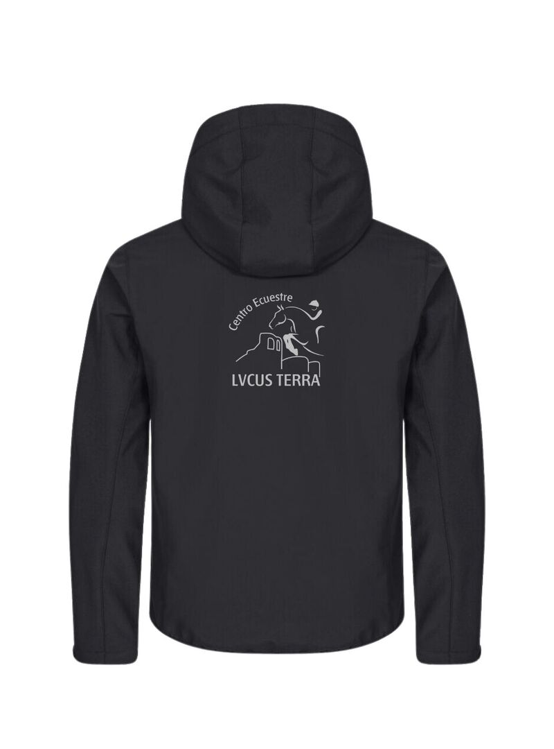 Chaqueta Mujer Softshell LUCUS Negro