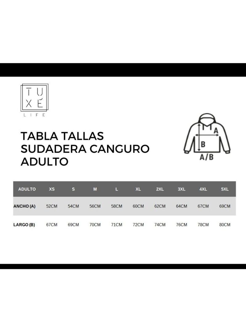 Sudadera con Capucha Adulto LUCUS Negro