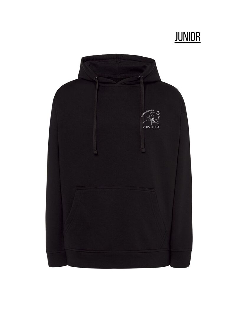 Sudadera con Capucha Junior LUCUS Negro