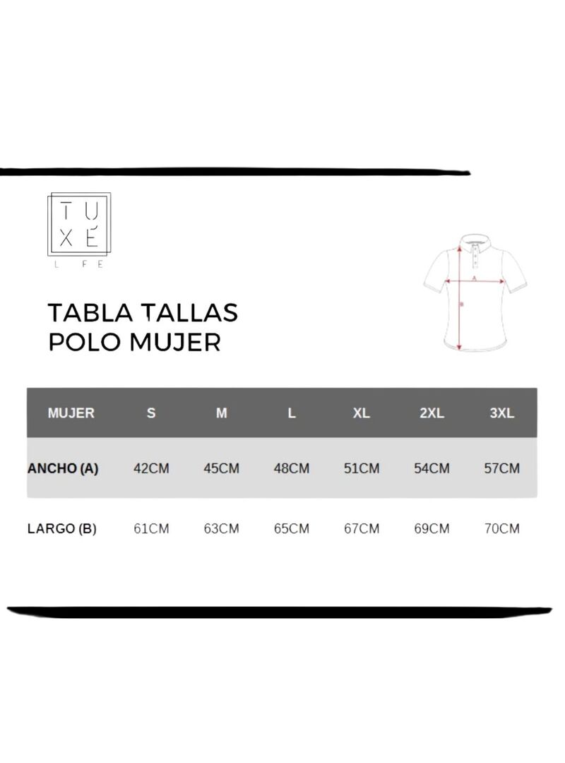 Polo Mujer LUCUS Blanco