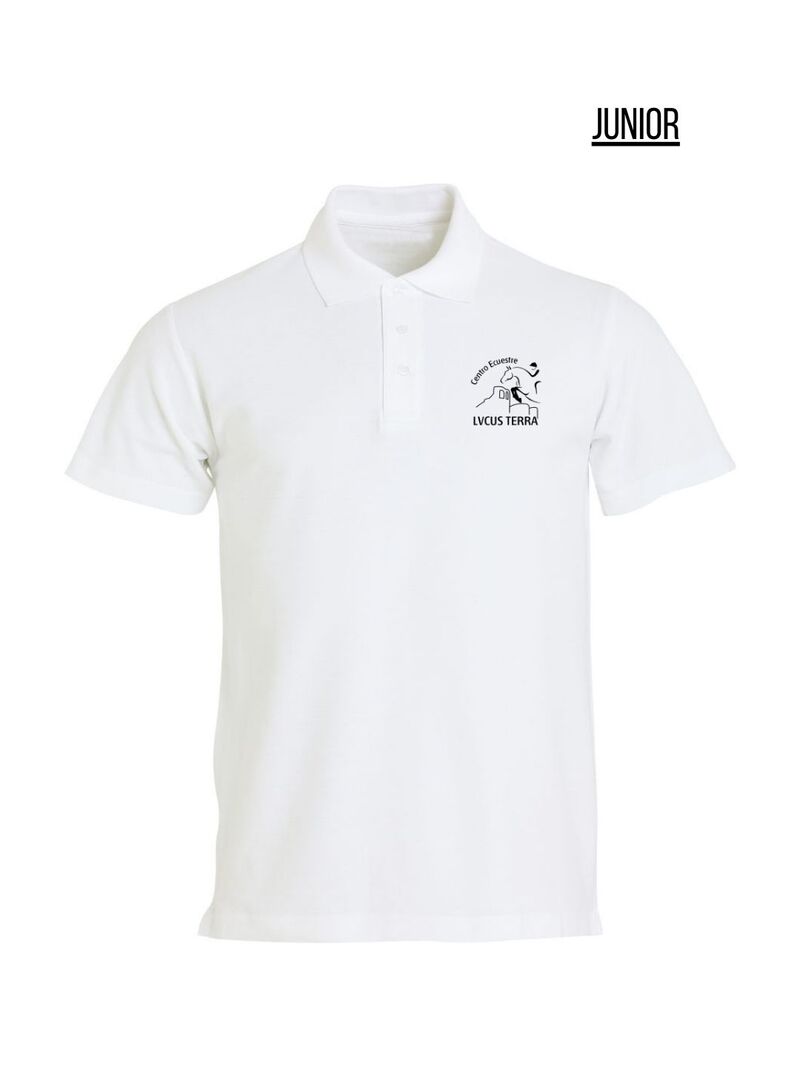 Polo Junior LUCUS Blanco
