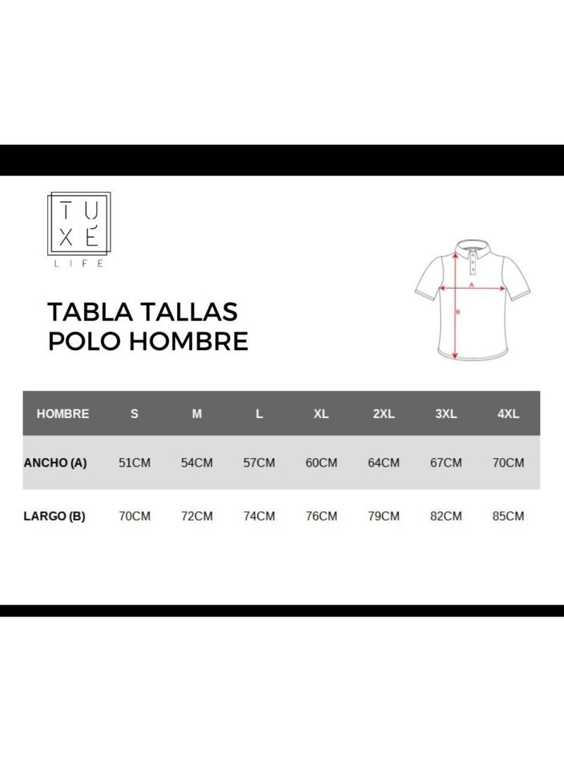 Polo Hombre LAURA VIVO Blanco