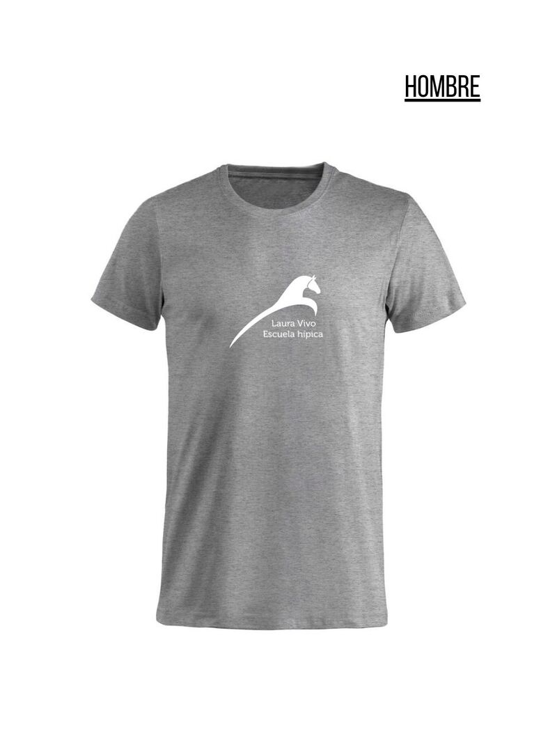 Camiseta Hombre LAURA VIVO Gris
