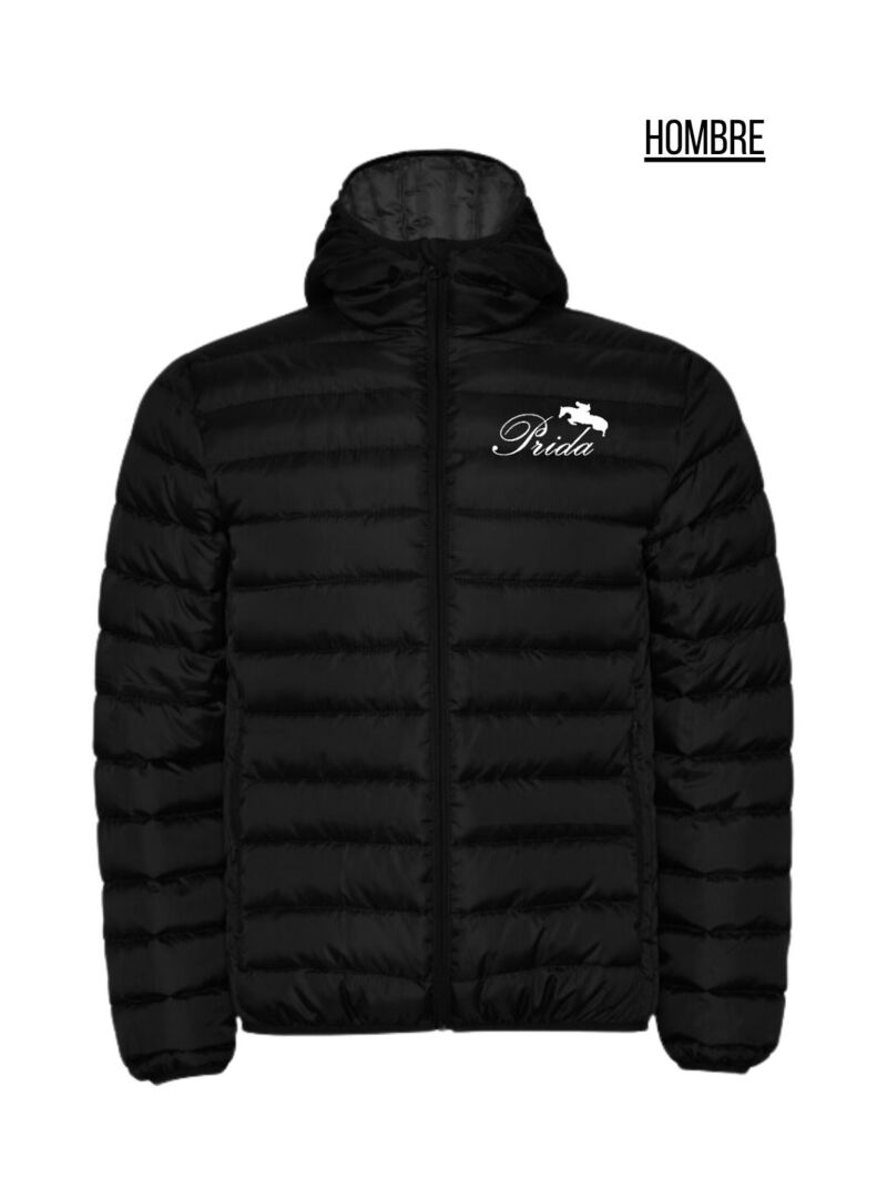 Bomber Plumifero Hombre PRIDA Negro