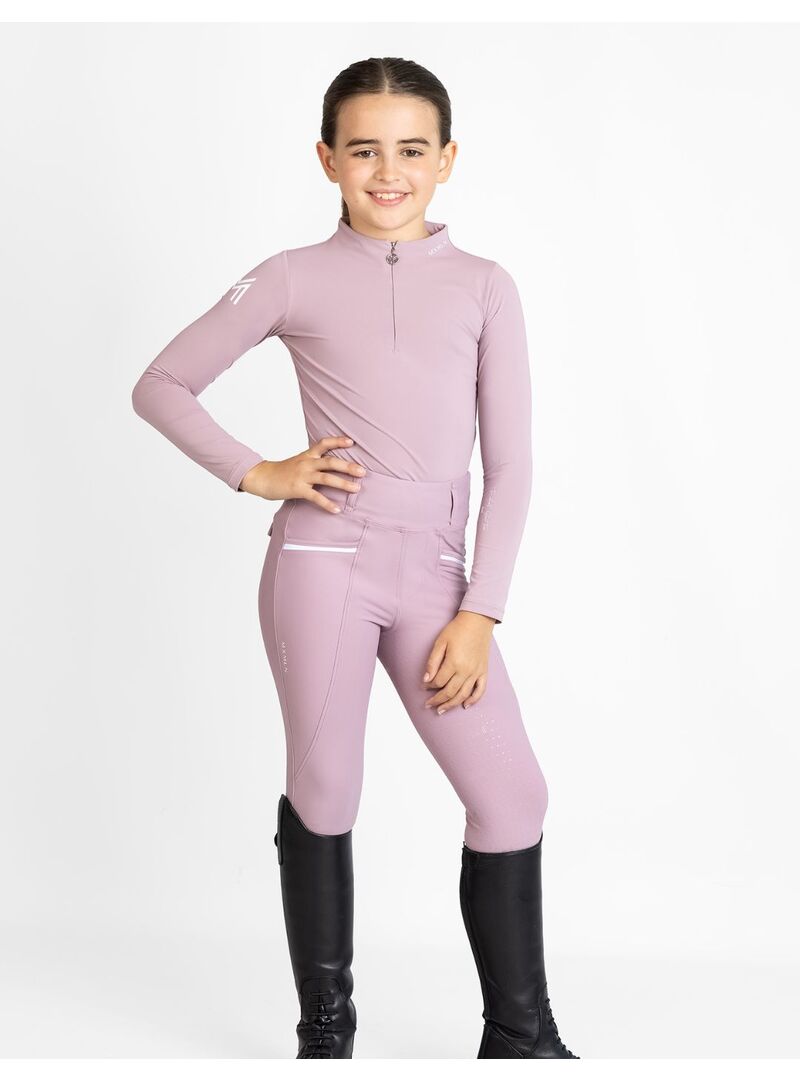 Camiseta Manga Larga Junior Sunblocker Maximilian Mauve