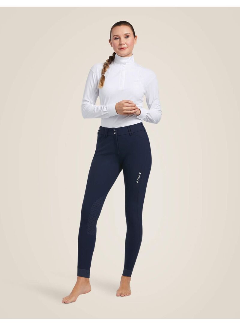 Pantalón Ariat Tri Factor Grip Knee Rodilla Patch Marino