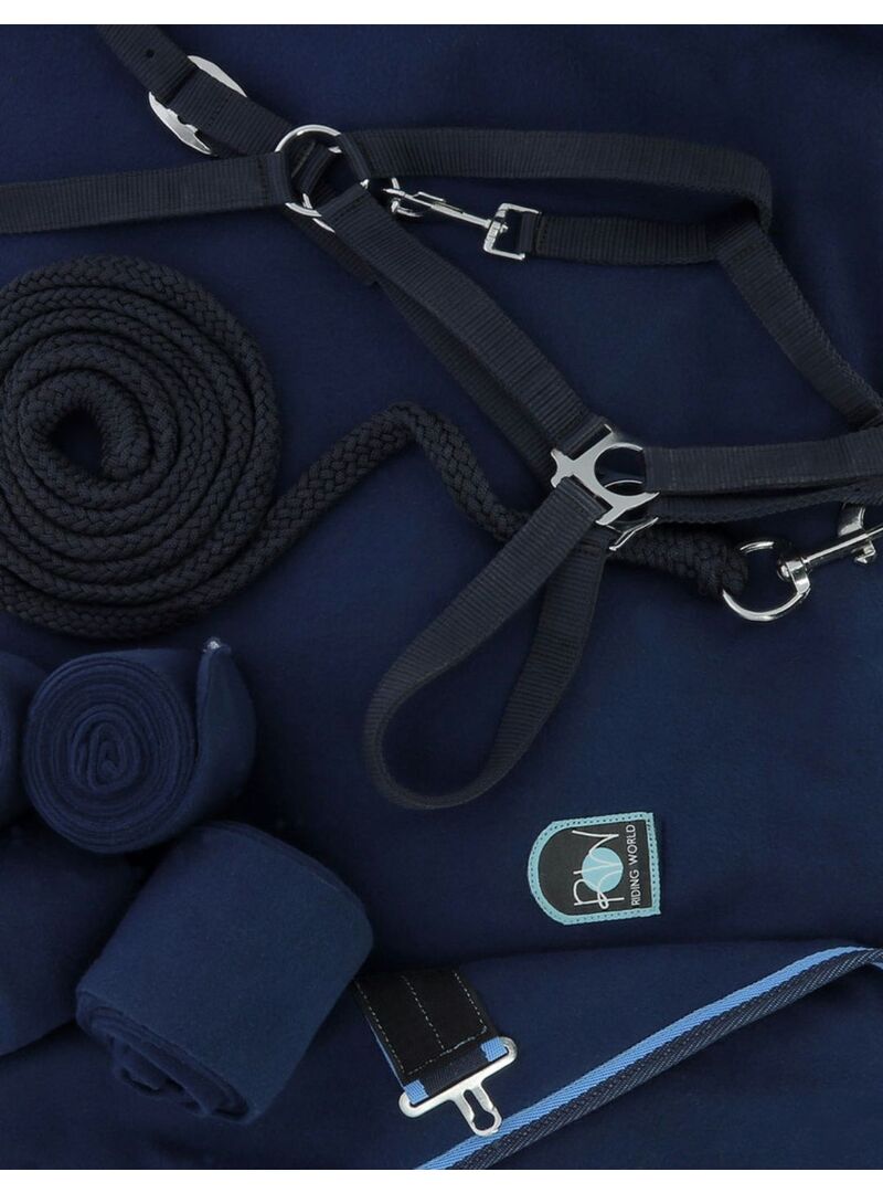 Set Completo para Caballo Riding World Marino