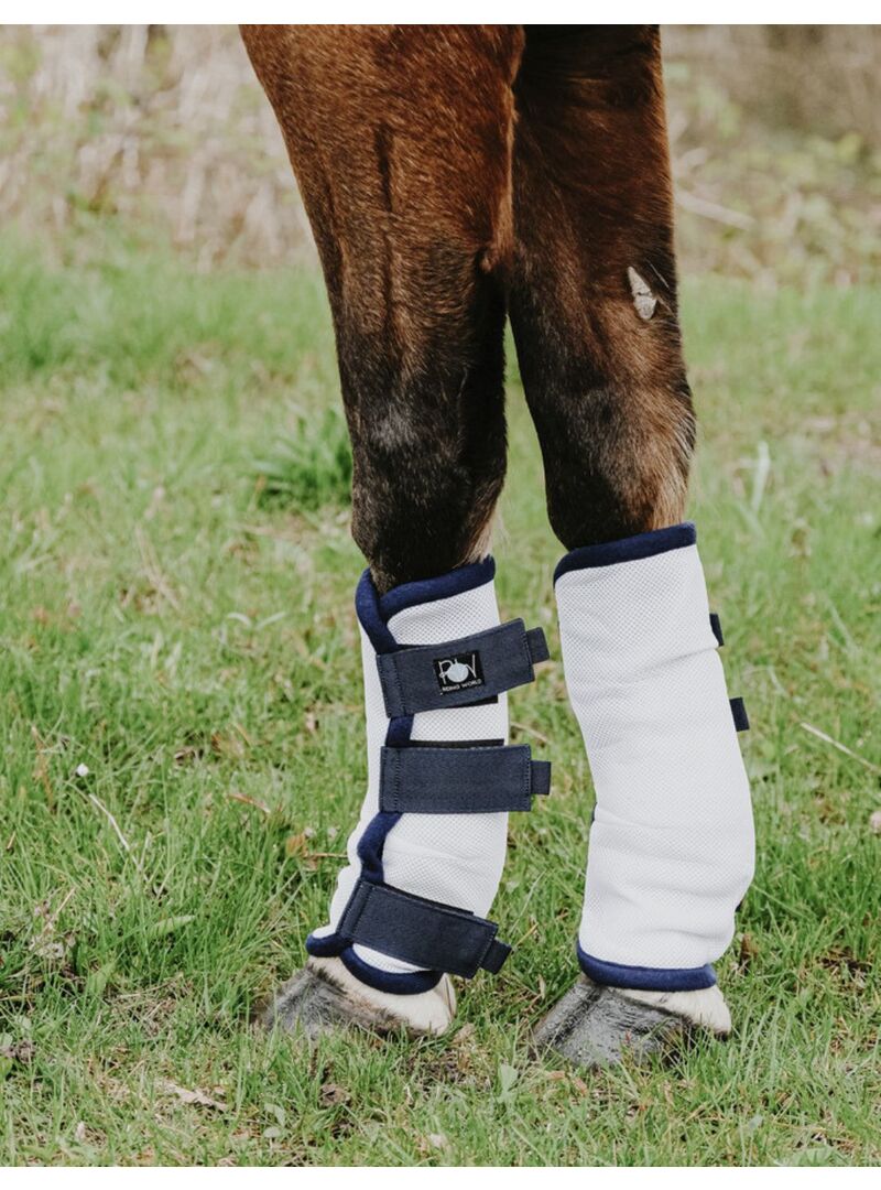 Botas Anti-moscas Riding World Pack de 4 Blanco