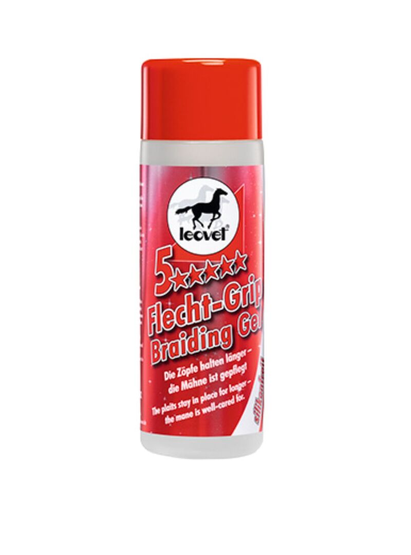 Gel para Trenzado Cola/Crines Leovet 5 Estrellas Braiding Gel