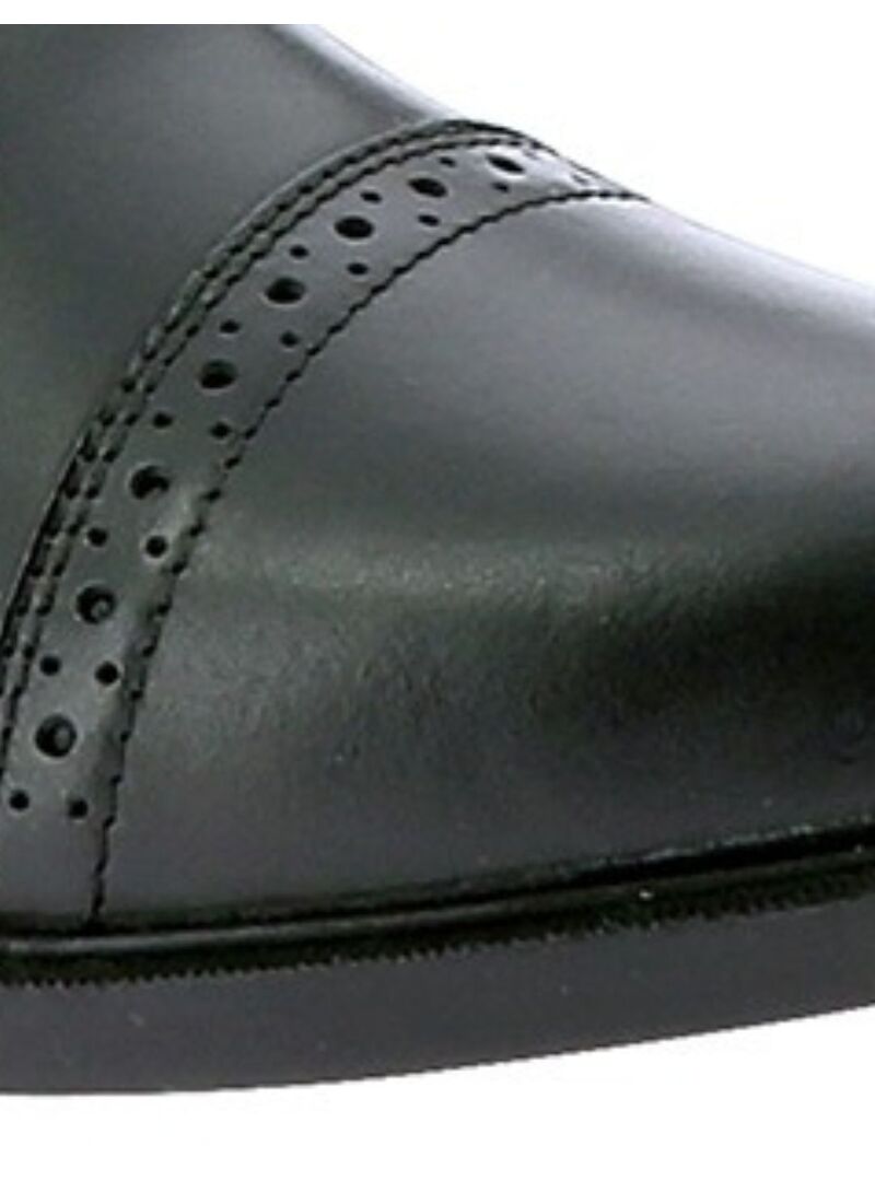 Botines Equithème “Zip Cuir” Negro