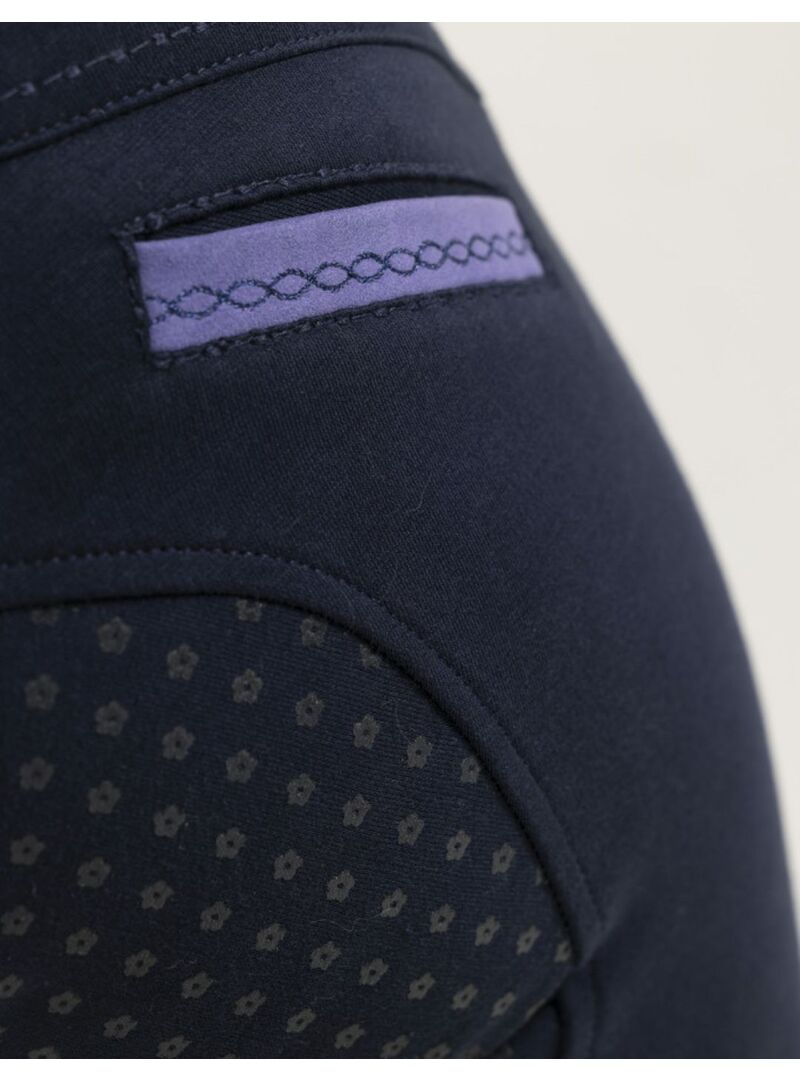 Pantalón Equithème “Kylie” con Culera de Silicona Mujer Marino