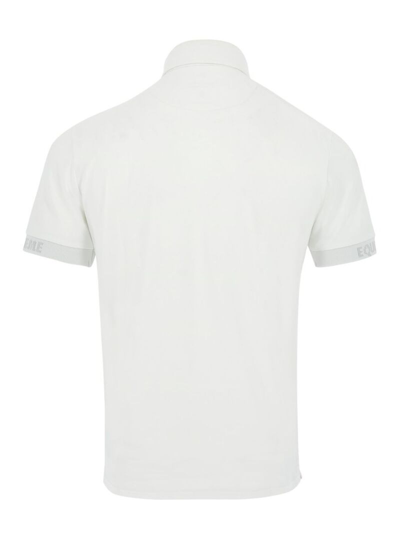 Polo Equithème “Wellington” Niño Blanco