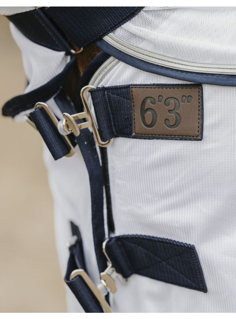 Manta Anti-insectos Equithème “Mesh” Blanco