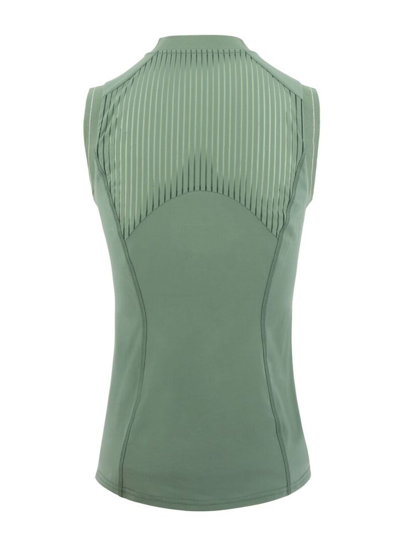 Polo Equithème “Margot” Mujer Verde Salvia