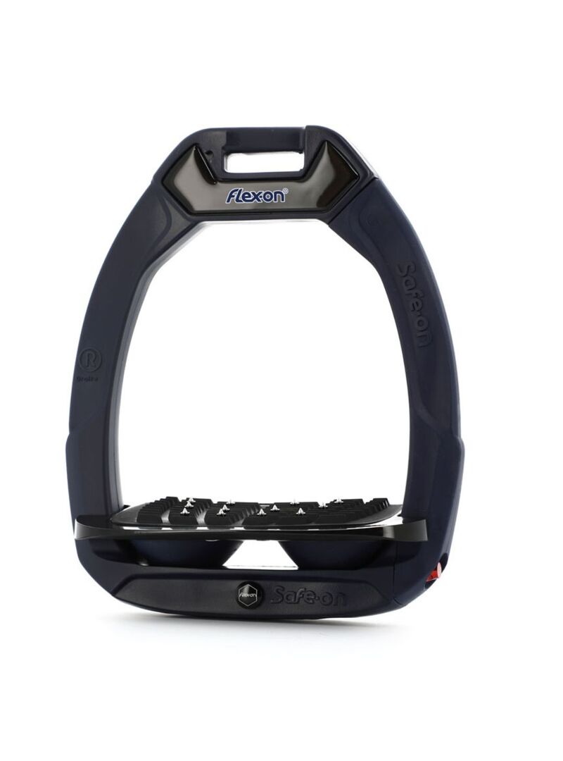 Estribo Safe-On Adulto Flex-on Ultra-Grip Inclinado Marino/Negro/Rosa Claro