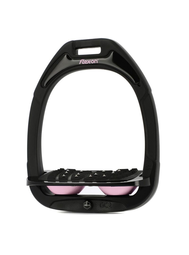 Estribo Green Composite Adulto Flex-on IUG Negro/Negro/Blanco