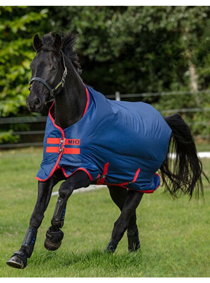 Manta Mio Exterior Medium (200g) Marino/Rojo