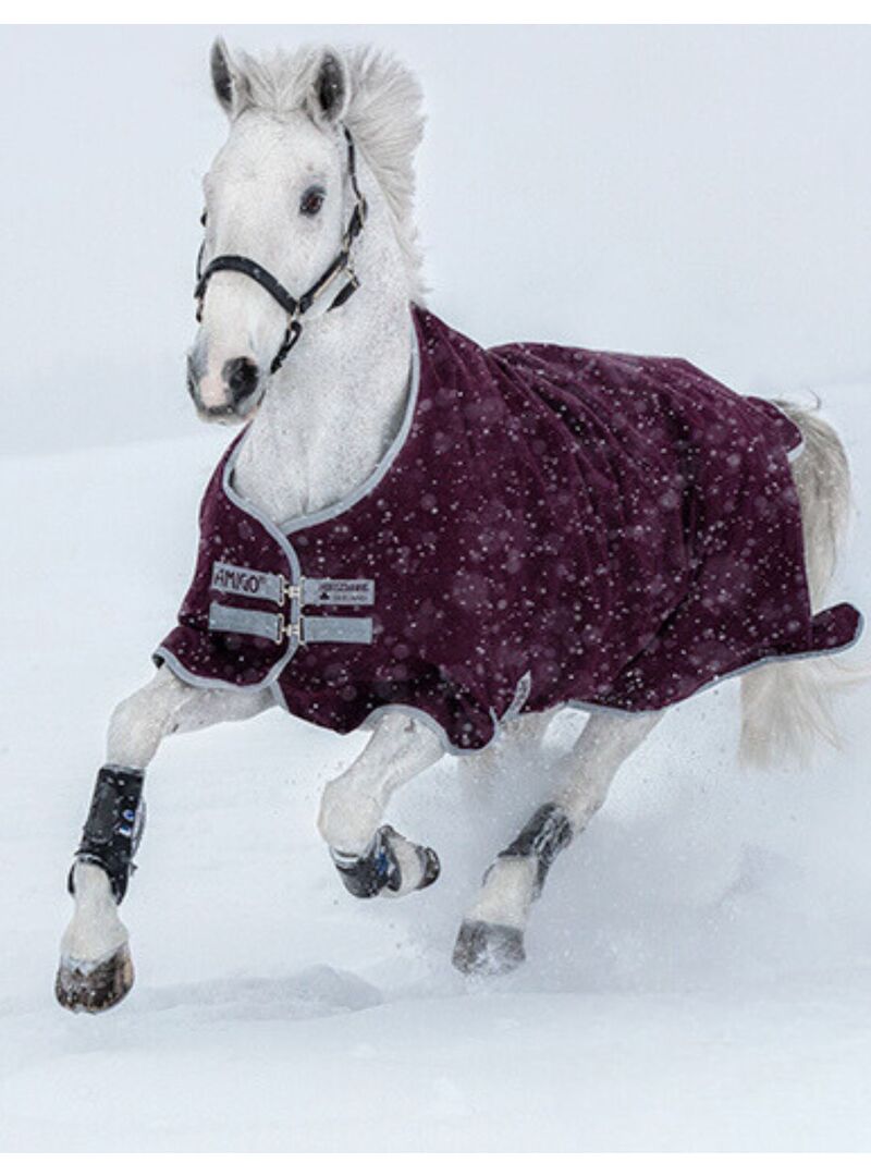 Manta Amigo Hero 600 Exterior Medium (200g) Berenjena/Plata