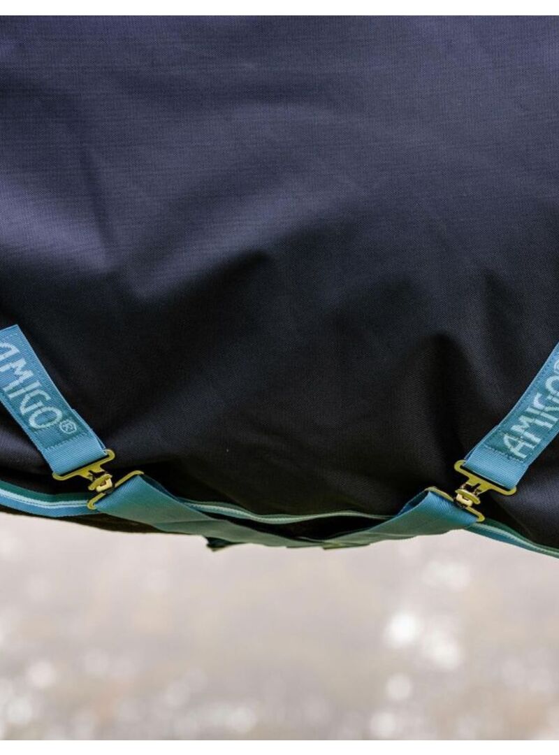 Manta Amigo Bravo 12 Original Exterior Extra Light (50g) Marino/Azul Turquesa