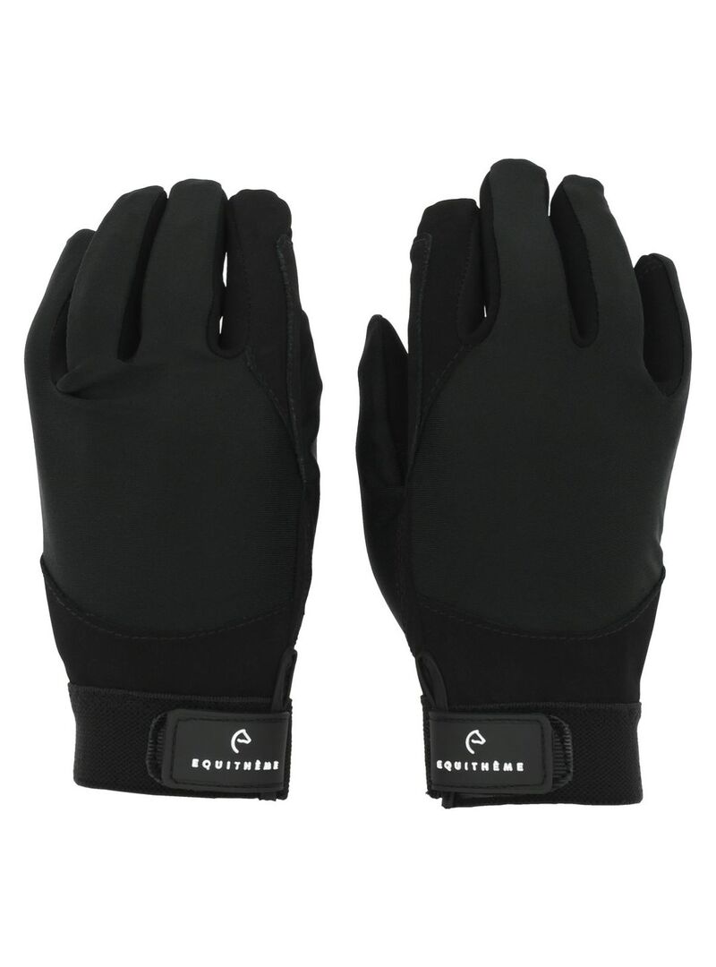 Guantes Equithème “Maelle” Junior Gris
